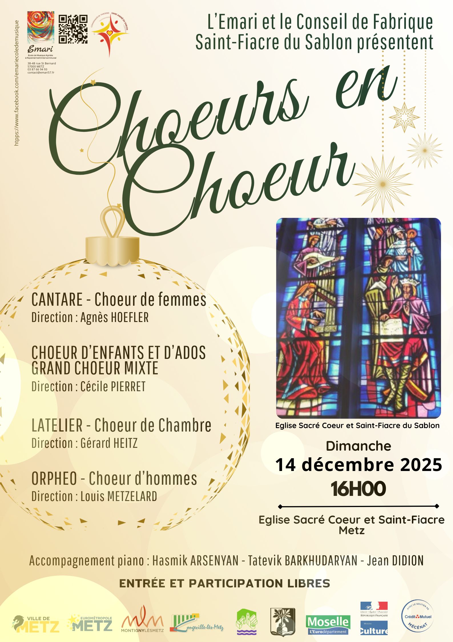 Emari - Choeurs en choeur - Metz